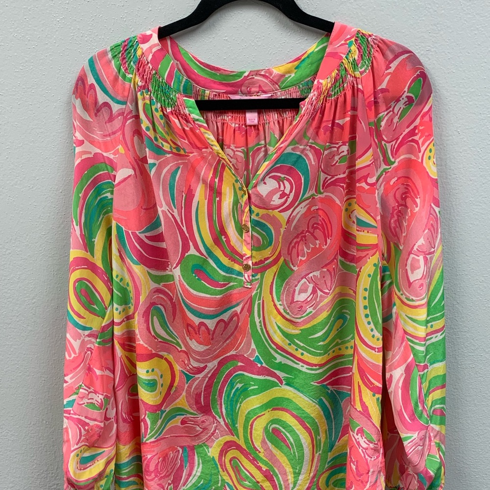 Lilly Pulitzer Large Elsa top in All Nighter